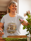 Cat Mom Trio Illustration T-Shirt | Cat Mom Love, Cute Kitten Portraits